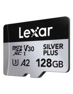 Lexar Professional SILVER PLUS 128 GB MicroSDXC UHS-I 2