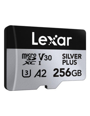 Lexar Professional SILVER PLUS 256 GB MicroSDXC UHS-I Clase 3
