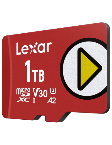 Lexar LMSPLAY001T-BNSNG memoria flash 1 TB MicroSDXC UHS-I Clase 10