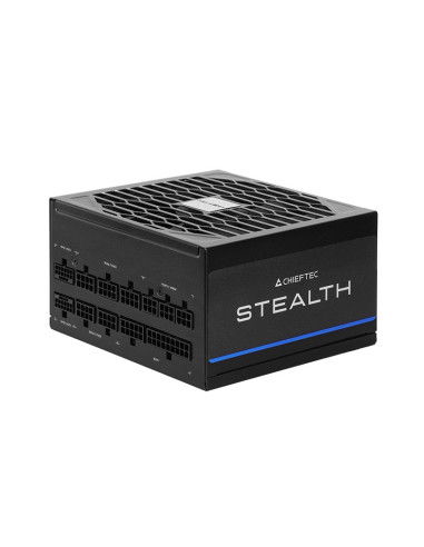 Chieftec Stealth 1200W Vega M Series SPX-1200-FC 80+ Platin unidad de fuente de alimentación 24-pin ATX ATX Negro
