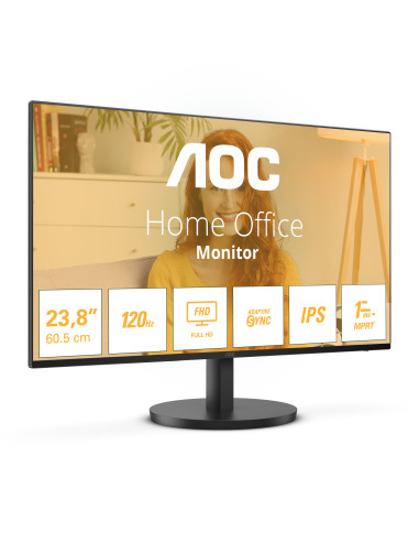 AOC 24B3HA2 pantalla para PC 60,5 cm (23.8") 1920 x 1080 Pixeles Full HD LED Negro