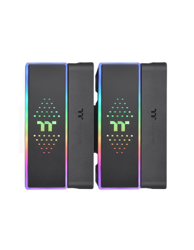 Thermaltake ASTRIA 600 Procesador Refrigerador de aire 12 cm Negro 2 pieza(s)
