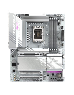 GIGABYTE B860 AORUS ELITE WIFI7 ICE Placa base - CPUs Intel Core Ultra, VRM de 14+1+2+1 fases, hasta 9200MHz DDR5, 1xPCIe 5.0 + 2