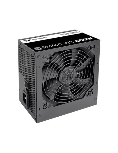 Thermaltake Smart W3 unidad de fuente de alimentación 600 W 24-pin ATX ATX Negro