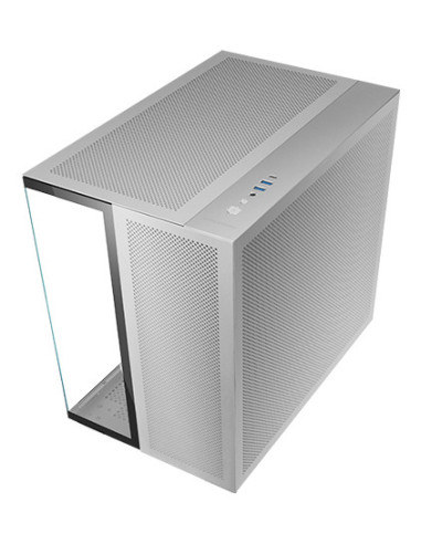 Mars Gaming MC-NOVA2, Caja Gaming Custom XXL E-ATX, Doble Cristal Templado Continuo Sin Marco, Soporte Completo Refrigeración