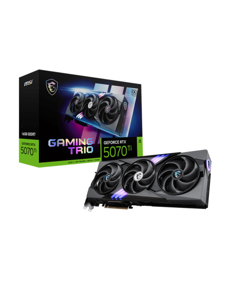 MSI GAMING GeForce RTX 5070 Ti 16G TRIO OC NVIDIA 16 GB GDDR7