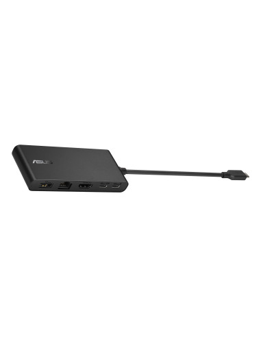 ASUS Dual 4K USB-C Dock DC201 Alámbrico USB 3.2 Gen 2 (3.1 Gen 2) Type-C Negro