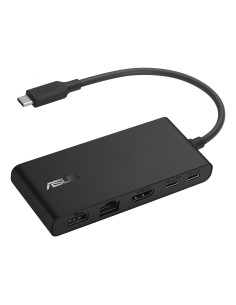 ASUS Dual 4K USB-C Dock DC201 Alámbrico USB 3.2 Gen 2 (3.1 Gen 2) Type-C Negro 2