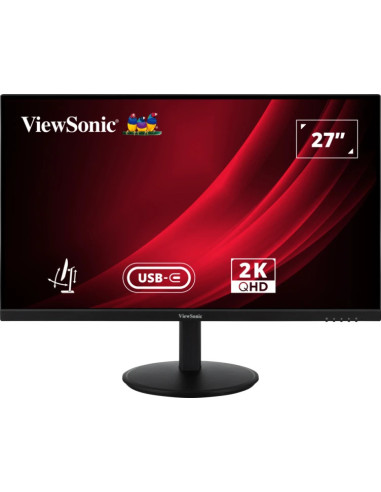 Viewsonic VG Series VG2709-2K-MHDU-2 pantalla para PC 68,6 cm (27") 2560 x 1440 Pixeles Quad HD LED Negro
