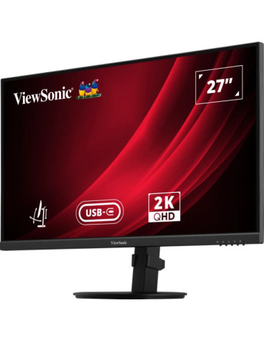 Viewsonic VG Series VG2709-2K-MHDU-2 pantalla para PC 68,6 cm (27") 2560 x 1440 Pixeles Quad HD LED Negro
