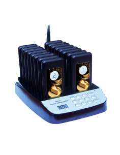 Premier EFFAV16 receptor de radio Negro, Plata