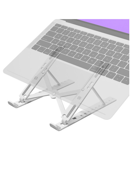 Celly SWMAGICSTAND2 Soporte para ordenador portátil y tableta Blanco 39,6 cm (15.6")