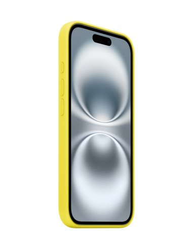 Apple Funda de silicona con MagSafe para el iPhone 16 - Amarillo carambola