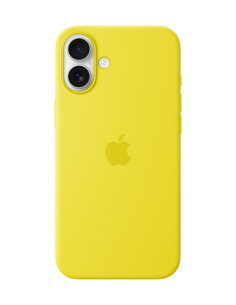 Apple Funda de silicona con MagSafe para el iPhone 16 Plus - Amarillo carambola