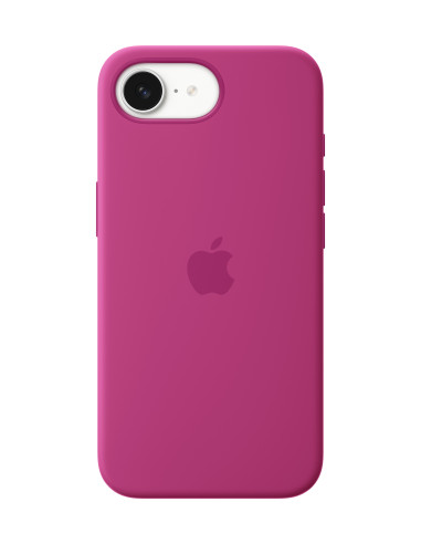 Apple Funda de silicona para el iPhone 16e - Fucsia