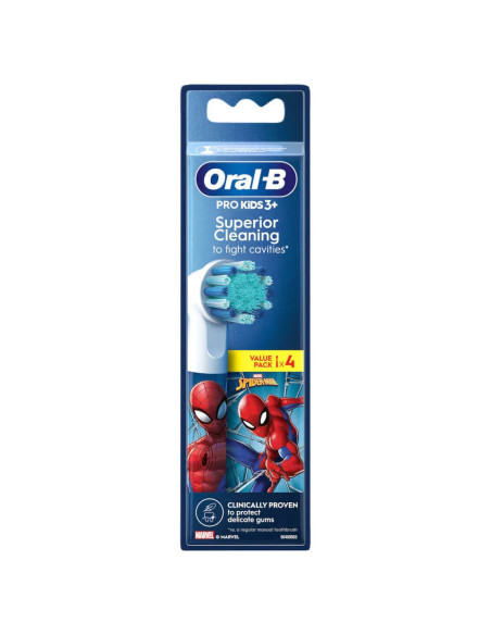 Oral-B Kids Pro Kids3+ 4 pieza(s) Multicolor, Blanco