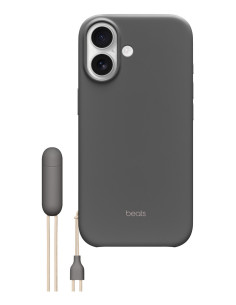 Apple MGY54LL A funda para teléfono móvil 16 cm (6.3") Granito, Gris