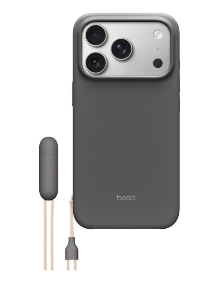 Apple MGY74LL A funda para teléfono móvil 16 cm (6.3") Granito, Gris