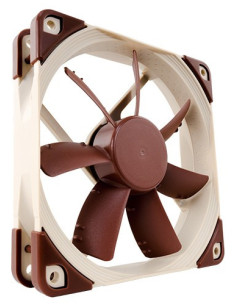 Noctua NF-S12A ULN sistema de refrigeración para ordenador Carcasa del ordenador Ventilador 12 cm Marrón
