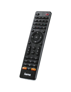 Hama | Mando de TV universal, para manejar hasta 4 aparatos, compatible con más de 1000 aparatos, color negro 2