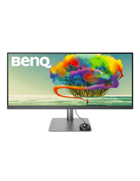 BenQ PD3420Q pantalla para PC 86,4 cm (34") 3440 x 1440 Pixeles Quad HD LED Gris