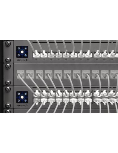 Ubiquiti UACC-Cable-Patch-EL-0.15M-W-24 cable de red Translúcido, Blanco 0,15 m Cat6