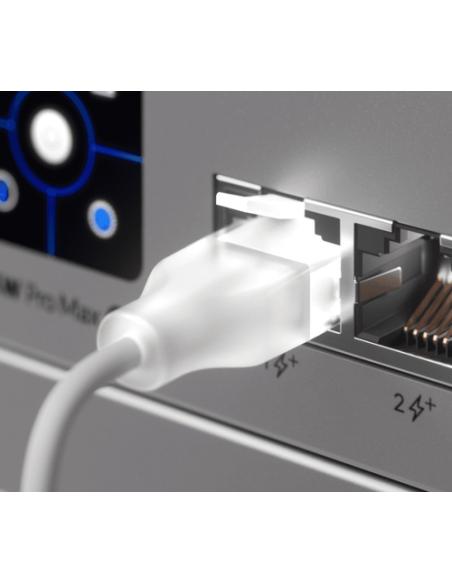 Ubiquiti UACC-Cable-Patch-EL-0.15M-W-24 cable de red Translúcido, Blanco 0,15 m Cat6