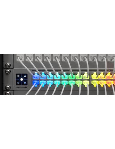 Ubiquiti UACC-Cable-Patch-EL-0.15M-W-24 cable de red Translúcido, Blanco 0,15 m Cat6