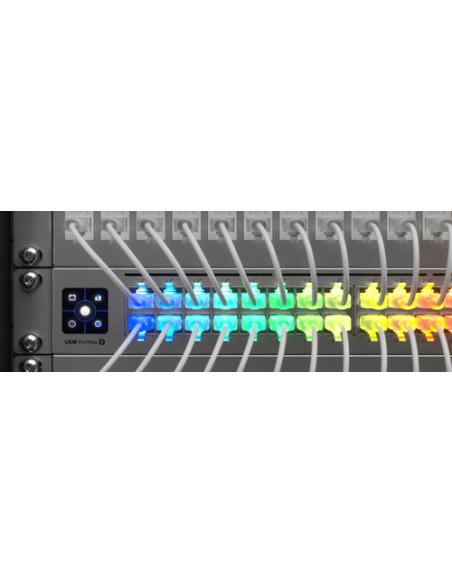 Ubiquiti UACC-Cable-Patch-EL-0.15M-W-24 cable de red Translúcido, Blanco 0,15 m Cat6