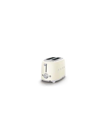 Smeg TSF01CREU tostadora 6 2 rebanada(s) 950 W Crema de color