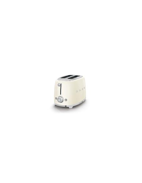 Smeg TSF01CREU tostadora 6 2 rebanada(s) 950 W Crema de color