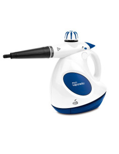 Polti Vaporetto First Limpiador a vapor portátil 0,2 L 1000 W Azul, Blanco