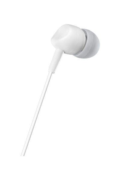 Hama Kooky Auriculares Alámbrico Dentro de oído Llamadas Música Gris, Blanco