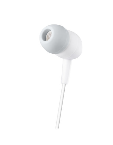 Hama Kooky Auriculares Alámbrico Dentro de oído Llamadas Música Gris, Blanco