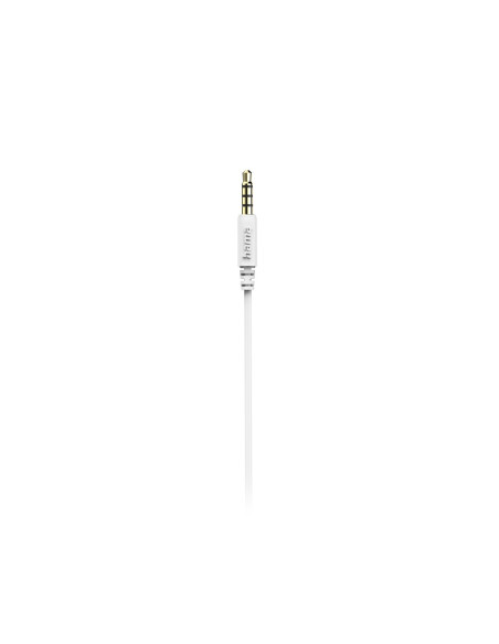 Hama Kooky Auriculares Alámbrico Dentro de oído Llamadas Música Gris, Blanco