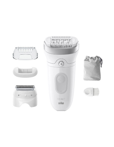 Braun Silk-épil 7 7-041 Gris, Blanco