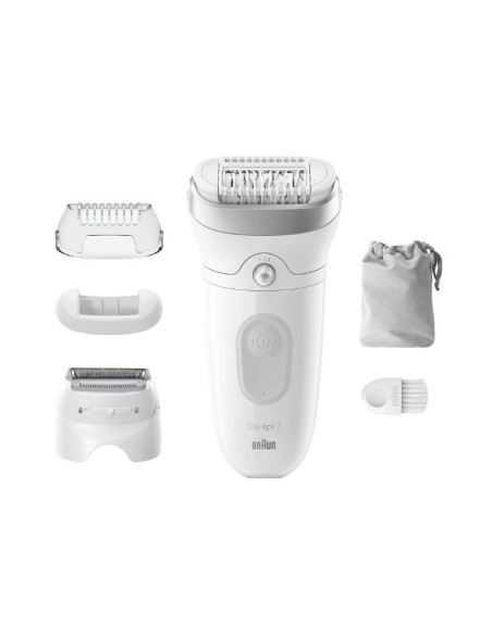 Braun Silk-épil 7 7-041 Gris, Blanco