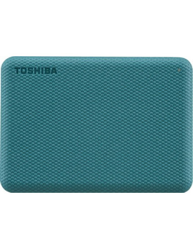 Toshiba Canvio Advance disco duro externo 2 TB 2.5" Micro-USB B 3.2 Gen 1 (3.1 Gen 1) Verde