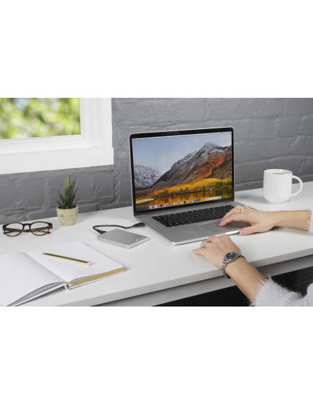 Verbatim Disco duro portátil Store 'n' Go ALU Slim 1 TB Plata