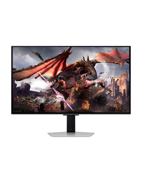 Samsung G80SD pantalla para PC 81,3 cm (32") 3840 x 2160 Pixeles 4K Ultra HD OLED Plata