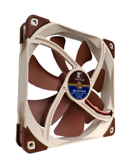 Noctua NF-A14 ULN sistema de refrigeración para ordenador Carcasa del ordenador Ventilador 14 cm