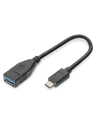 Digitus Cable adaptador USB Type-C, OTG, Type-C a A