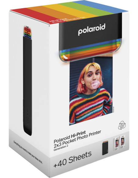 Polaroid 6439 impresora de foto Térmico 2,1" x 3,4" (5,3 x 8,6 cm)