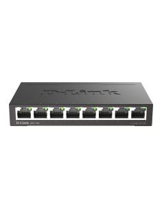 D-Link DGS-108 switch No administrado L2 Gigabit Ethernet (10 100 1000) Escritorio Negro
