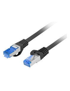 Lanberg PCF6A-10CC cable de red Negro 0,5 m Cat6a S FTP (S-STP)