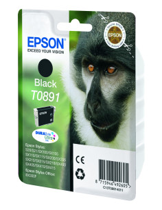 Epson Monkey Cartucho T0891 negro 2