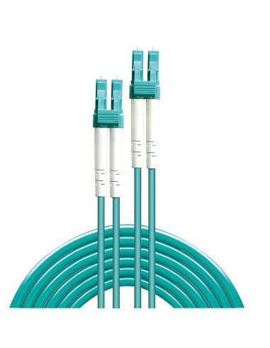 Lindy 46374 Cable de fibra óptica e InfiniBand 10 m LC Turquesa