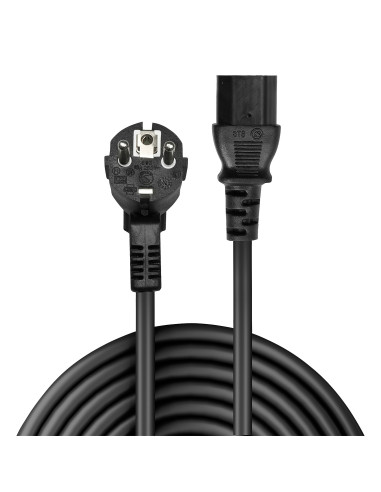 Lindy 30336 cable de transmisión Negro 3 m CEE7 7 C13 acoplador