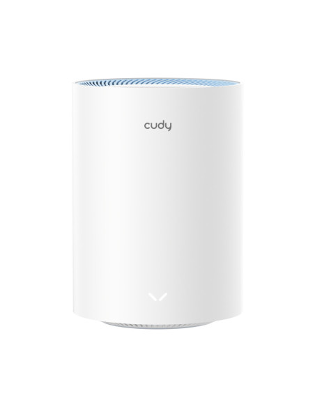 Cudy M1200 3-PACK sistema Wi-Fi Mesh (Wi-Fi en malla) Doble banda (2,4 GHz   5 GHz) Wi-Fi 5 (802.11ac) Blanco 1 Interno