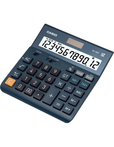 Casio DH-12ET calculadora Escritorio Calculadora básica Negro